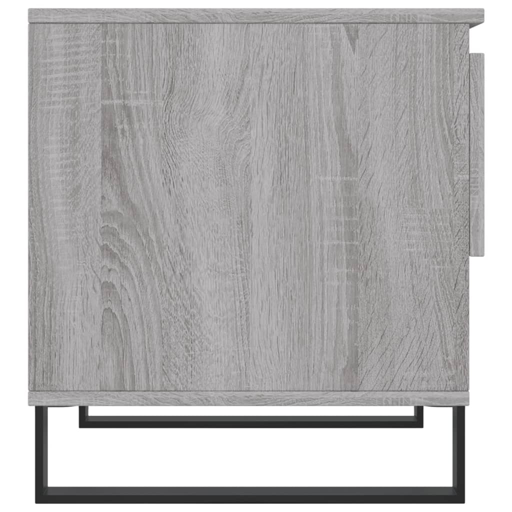 Salontafels 2 st 50x46x50 cm bewerkt hout grijs sonoma eiken is nu te koop bij PeponiXL, paradijselijk wonen!