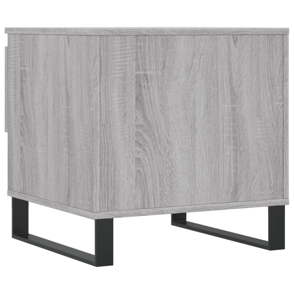 Salontafels 2 st 50x46x50 cm bewerkt hout grijs sonoma eiken is nu te koop bij PeponiXL, paradijselijk wonen!