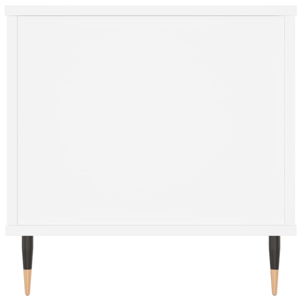 Salontafel 90x44,5x45 cm bewerkt hout wit is nu te koop bij PeponiXL, paradijselijk wonen!