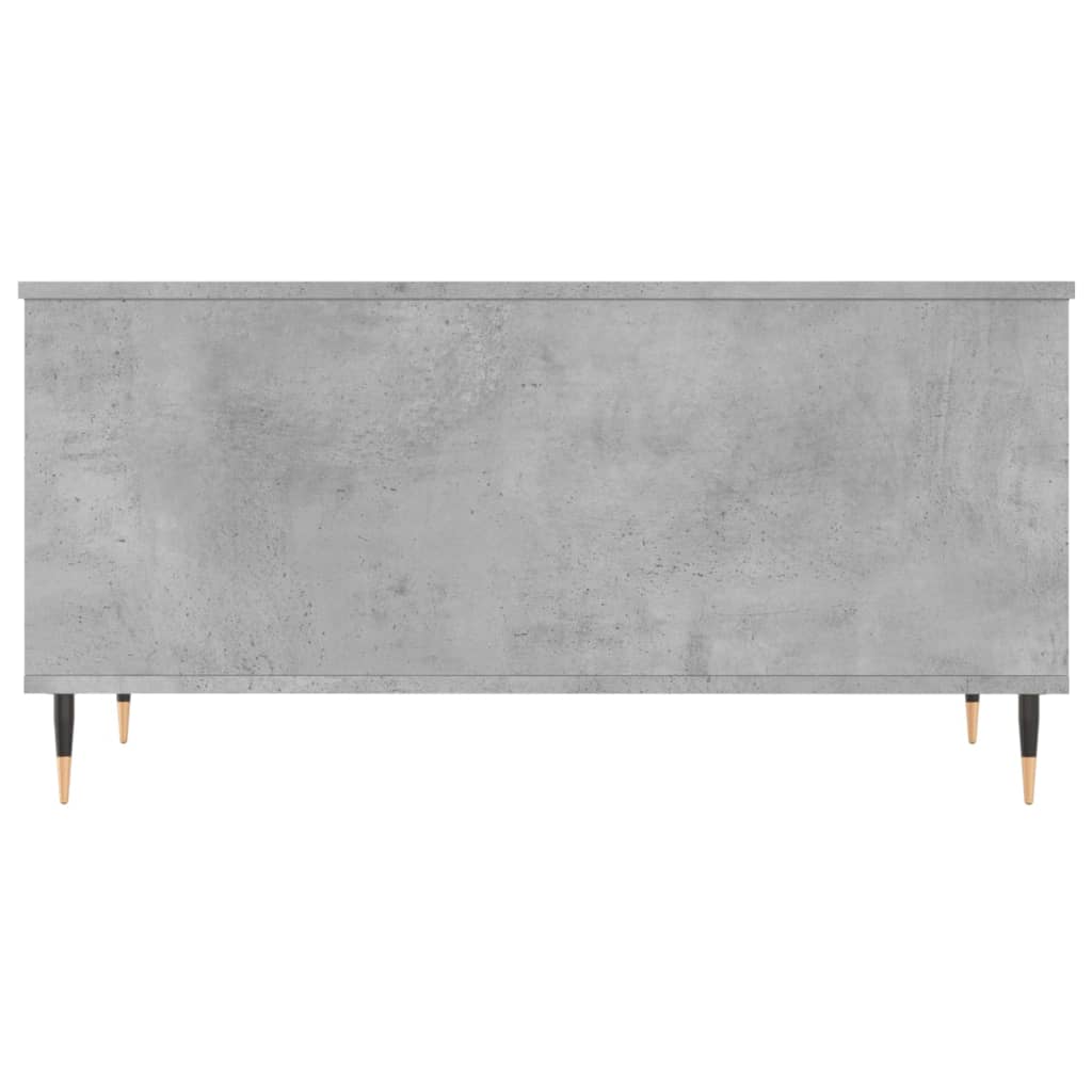 Salontafel 90x44,5x45 cm bewerkt hout betongrijs is nu te koop bij PeponiXL, paradijselijk wonen!