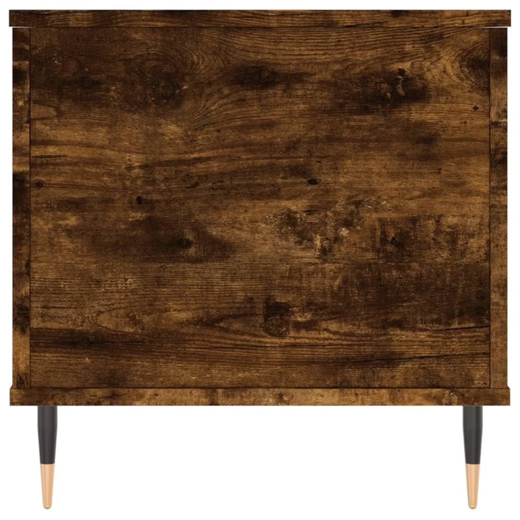 Salontafel 90x44,5x45 cm bewerkt hout gerookt eikenkleurig is nu te koop bij PeponiXL, paradijselijk wonen!