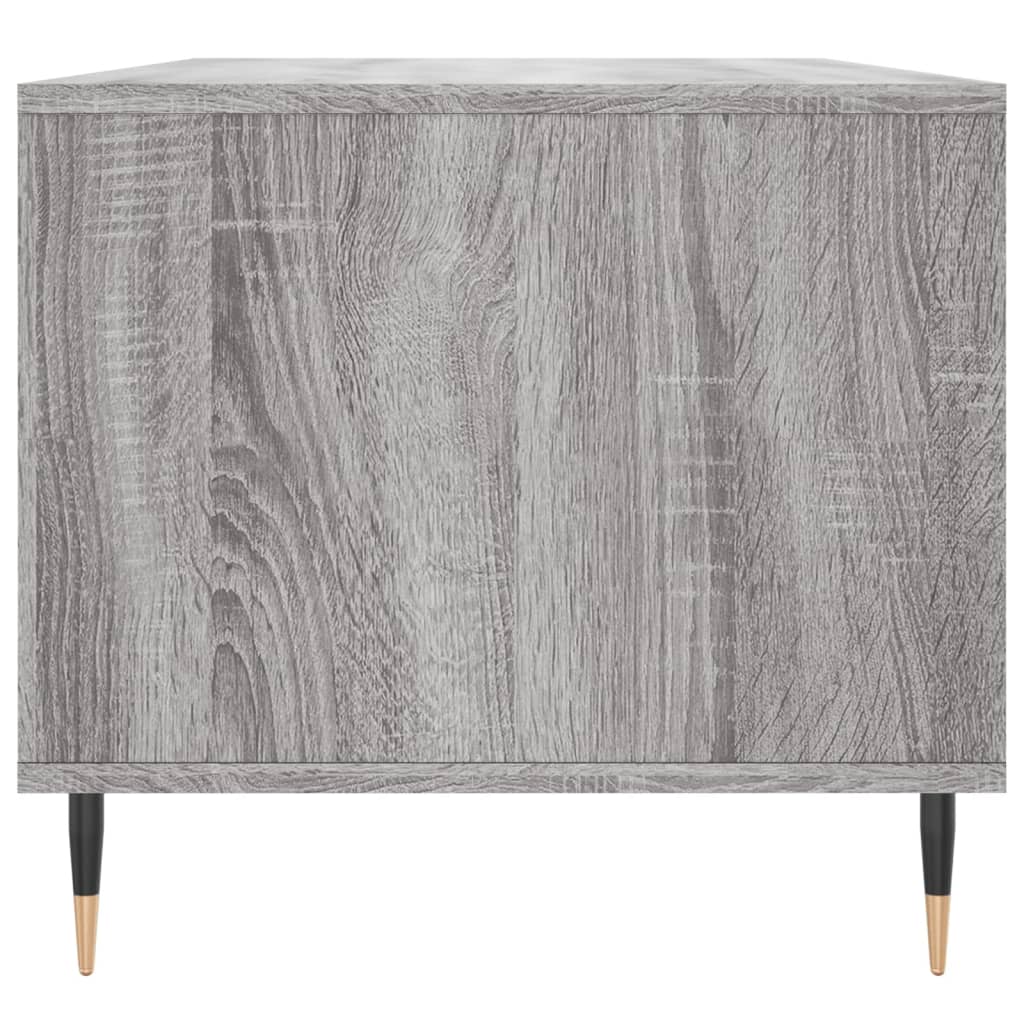 Salontafel 90x49x45 cm bewerkt hout grijs sonoma is nu te koop bij PeponiXL, paradijselijk wonen!