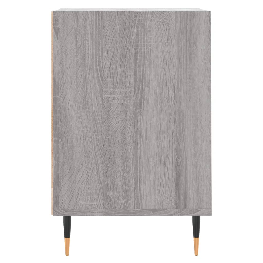 Tv-meubel 100x35x55 cm bewerkt hout grijs sonoma eikenkleurig is nu te koop bij PeponiXL, paradijselijk wonen!
