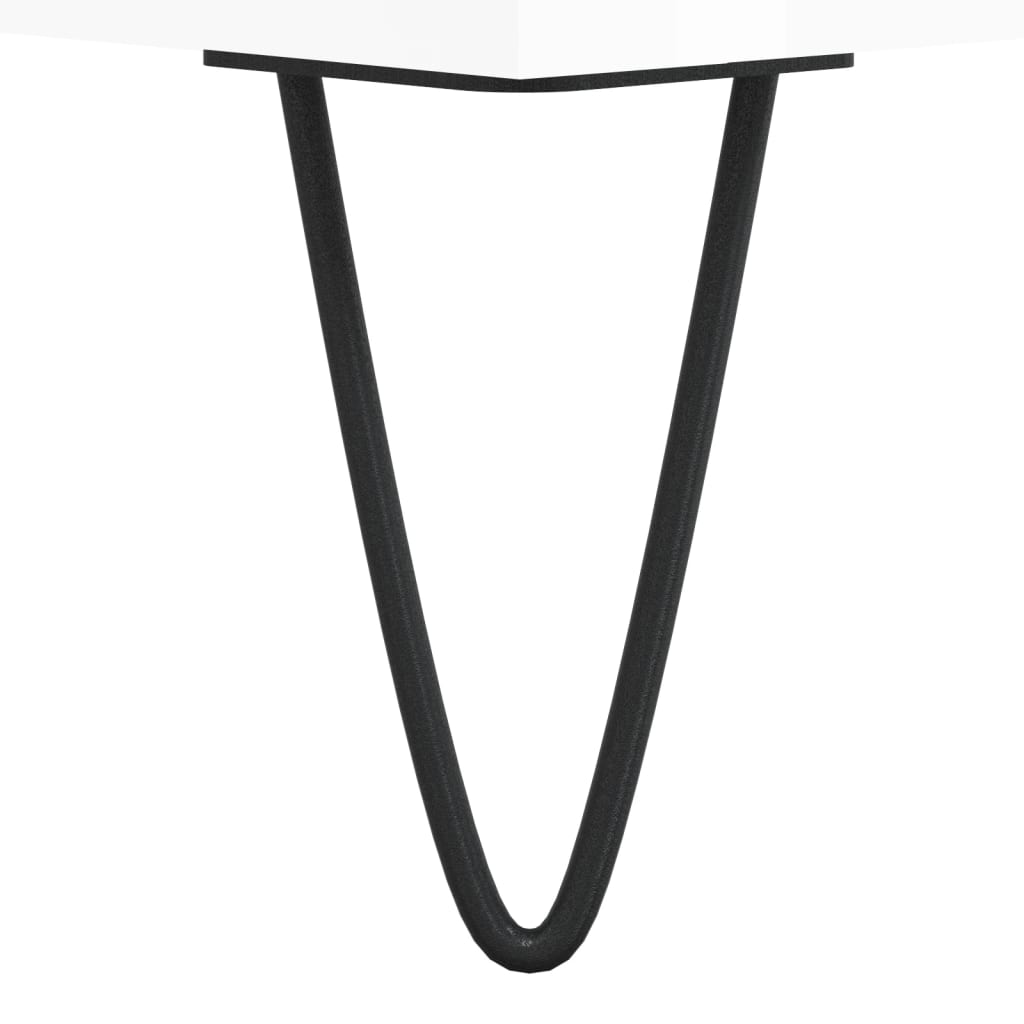 Tv-meubel 100x35x55 cm bewerkt hout hoogglans wit is nu te koop bij PeponiXL, paradijselijk wonen!