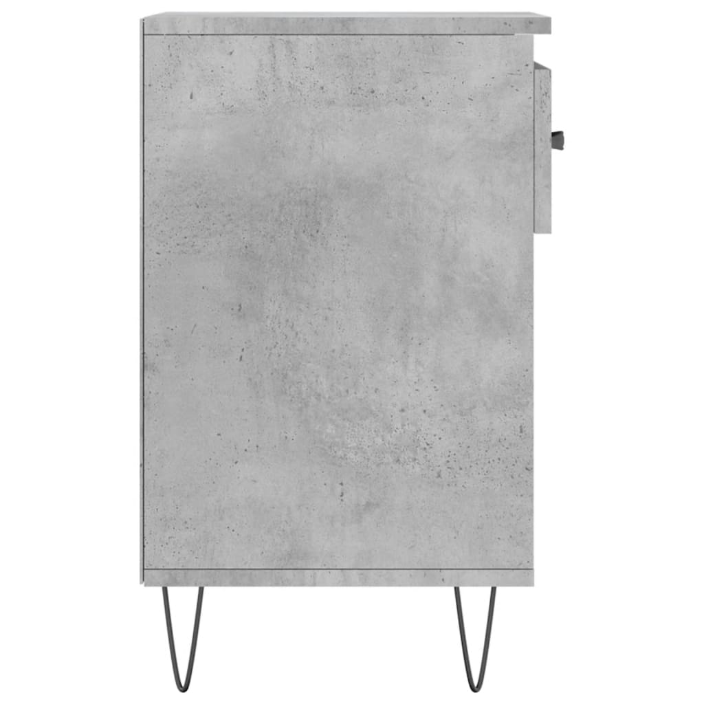 Schoenenkast 102x36x60 cm bewerkt hout betongrijs is nu te koop bij PeponiXL, paradijselijk wonen!