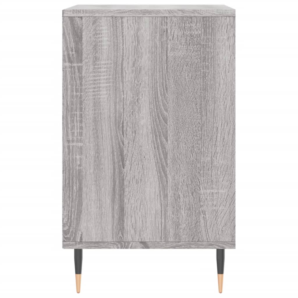 Schoenenkast 102x36x60 cm bewerkt hout sonoma grijs is nu te koop bij PeponiXL, paradijselijk wonen!
