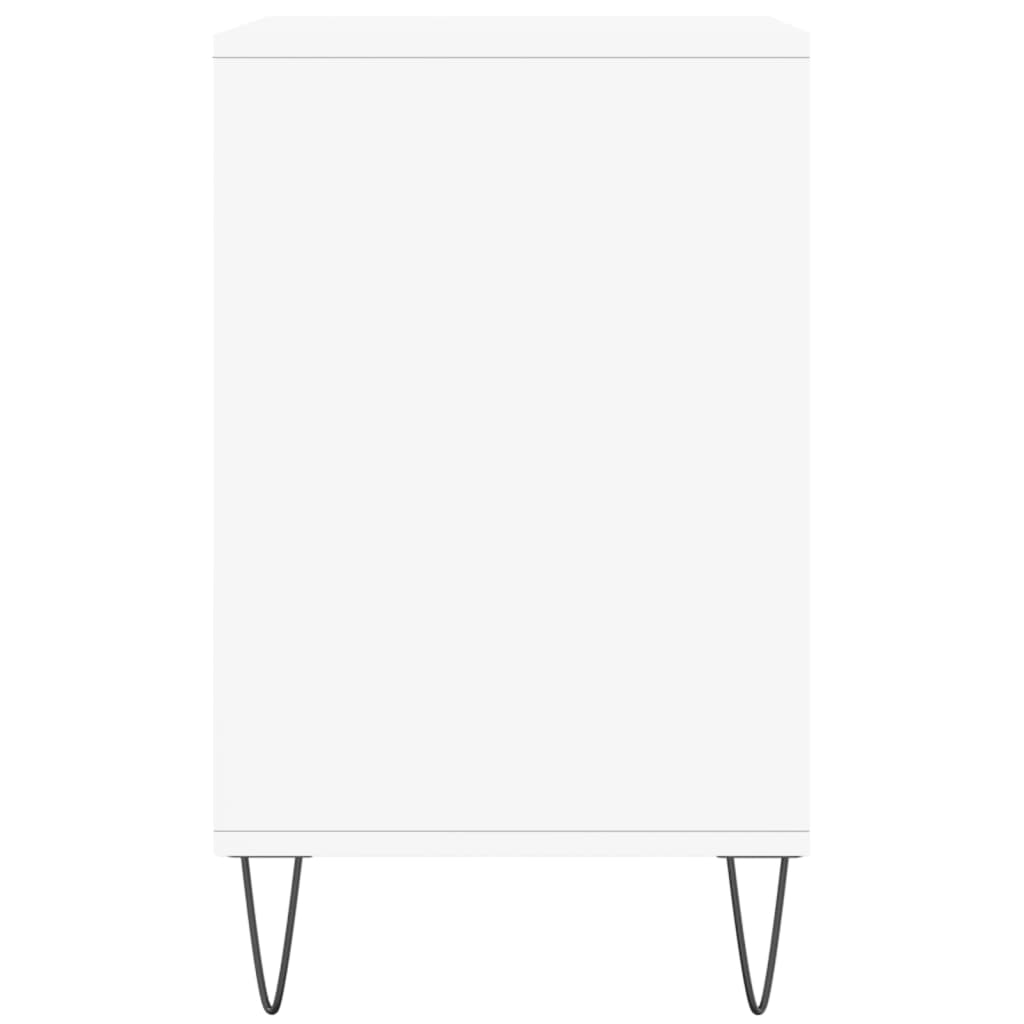 Schoenenkast 102x36x60 cm bewerkt hout wit is nu te koop bij PeponiXL, paradijselijk wonen!
