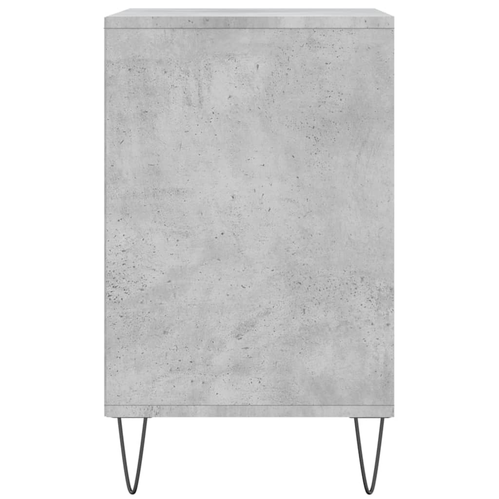 Schoenenkast 102x36x60 cm bewerkt hout betongrijs is nu te koop bij PeponiXL, paradijselijk wonen!