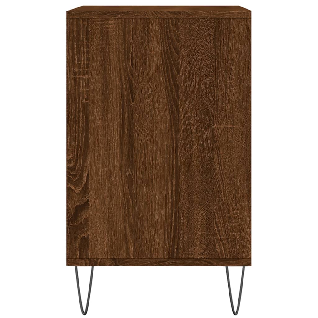 Schoenenkast 102x36x60 cm bewerkt hout bruin eikenkleur is nu te koop bij PeponiXL, paradijselijk wonen!
