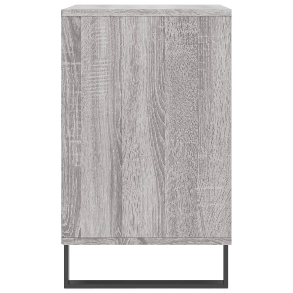 Schoenenkast 102x36x60 cm bewerkt hout sonoma grijs is nu te koop bij PeponiXL, paradijselijk wonen!