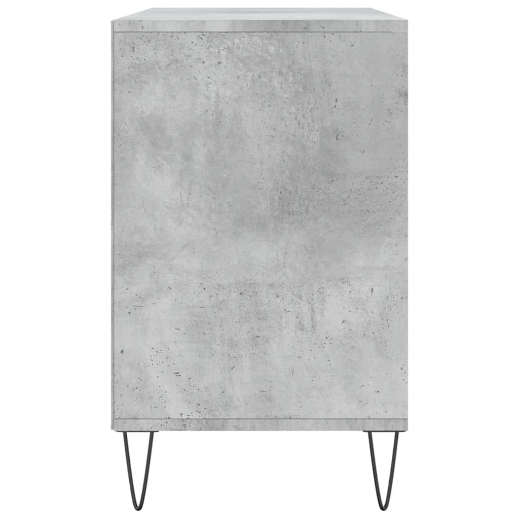 Schoenenkast 102x36x60 cm bewerkt hout betongrijs is nu te koop bij PeponiXL, paradijselijk wonen!