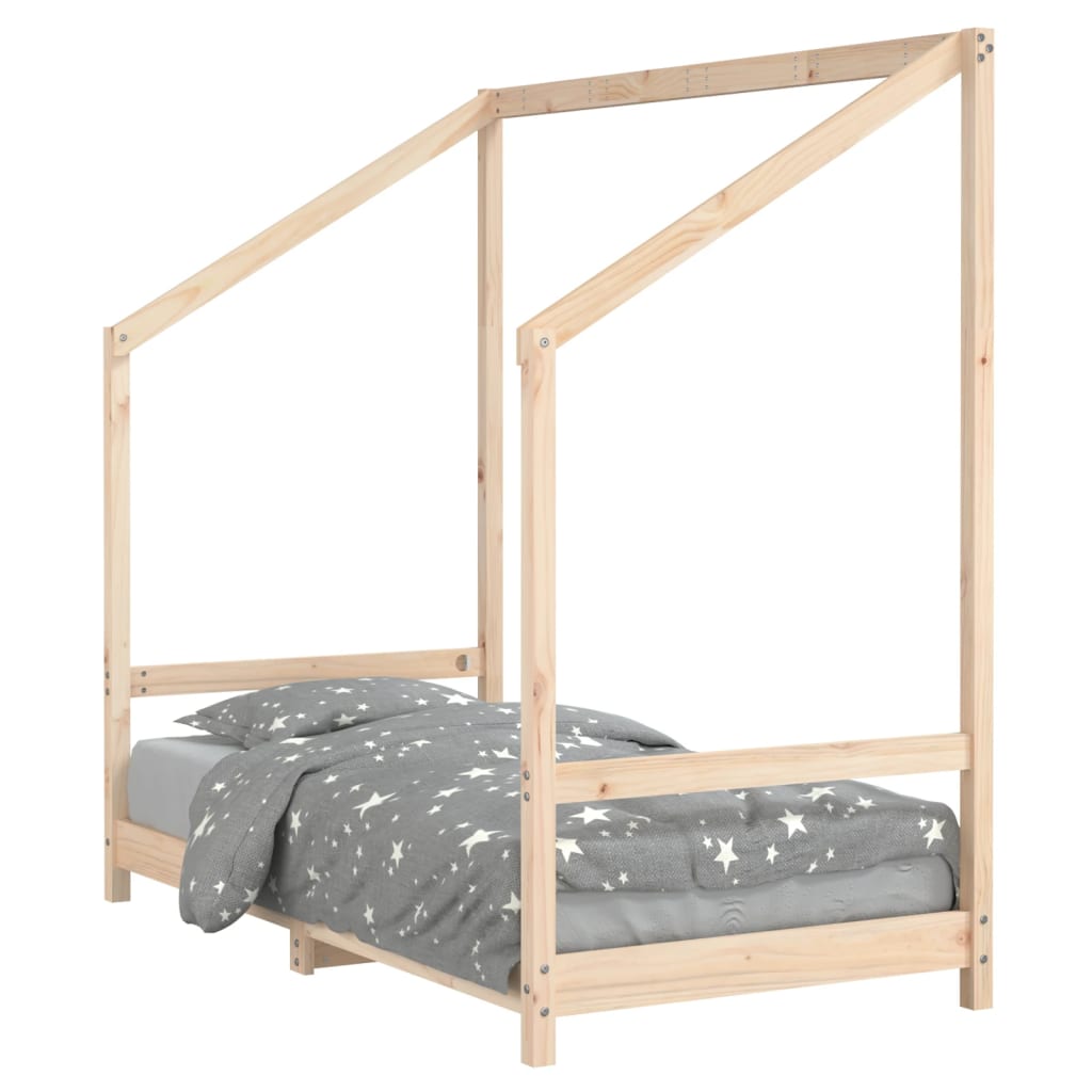 Kinderbedframe 80x160 cm massief grenenhout is nu te koop bij PeponiXL, paradijselijk wonen!