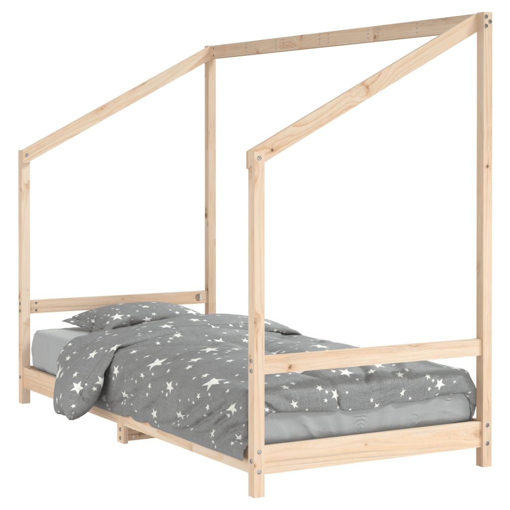 Kinderbedframe 90x190 cm massief grenenhout is nu te koop bij PeponiXL, paradijselijk wonen!