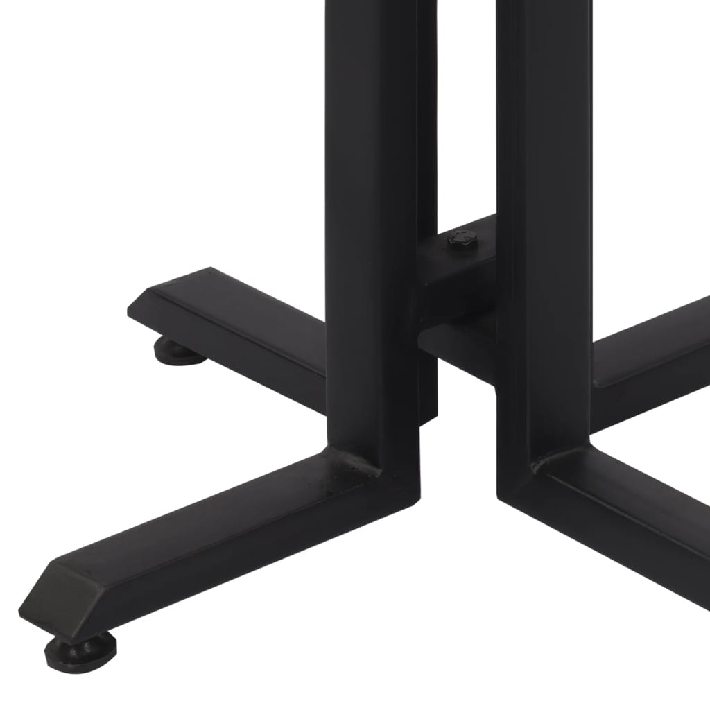 Salontafel 55x55x40 cm massief gerecycled teakhout is nu te koop bij PeponiXL, paradijselijk wonen!