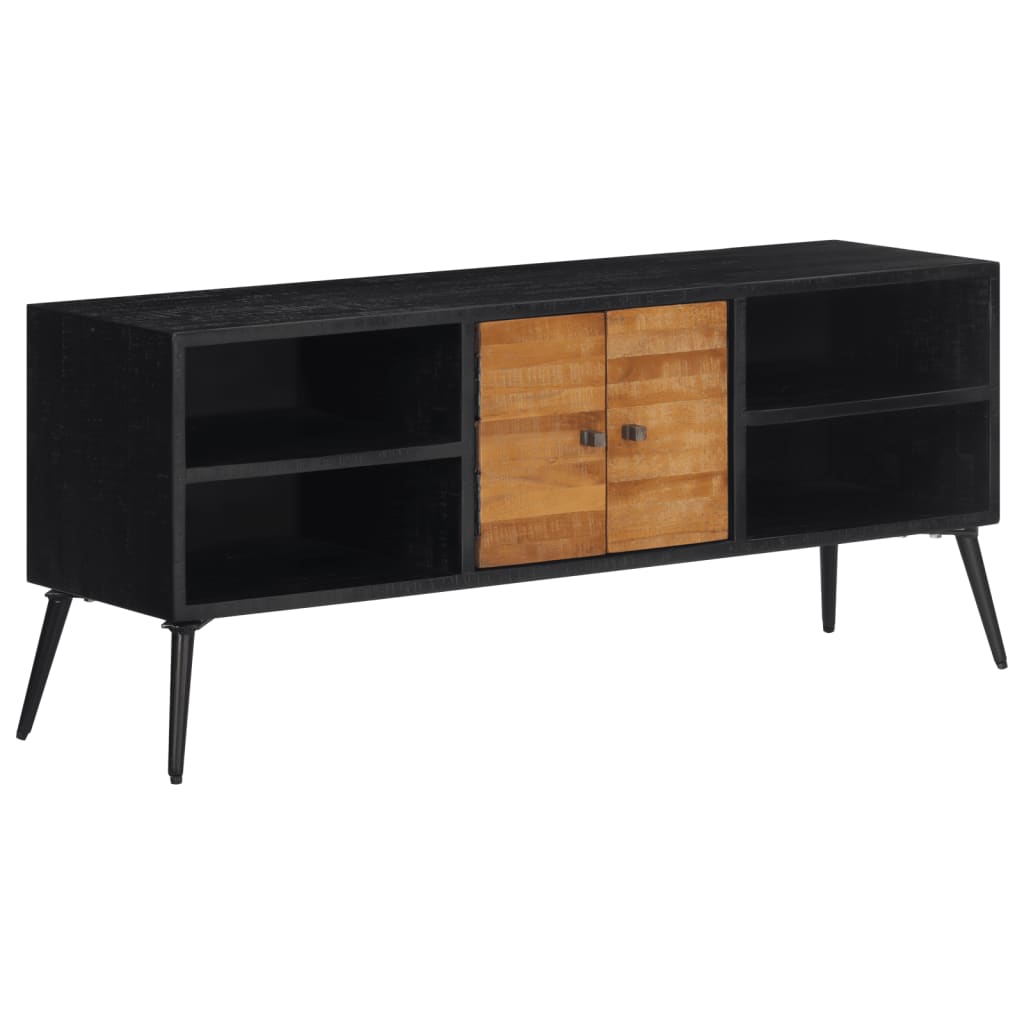 Tv-meubel 112x31x45 cm massief gerecycled teakhout is nu te koop bij PeponiXL, paradijselijk wonen!