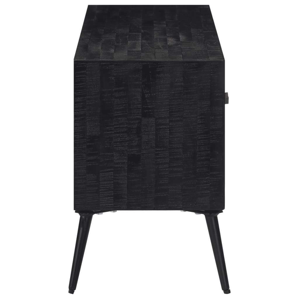 Tv-meubel 112x31x45 cm massief gerecycled teakhout is nu te koop bij PeponiXL, paradijselijk wonen!