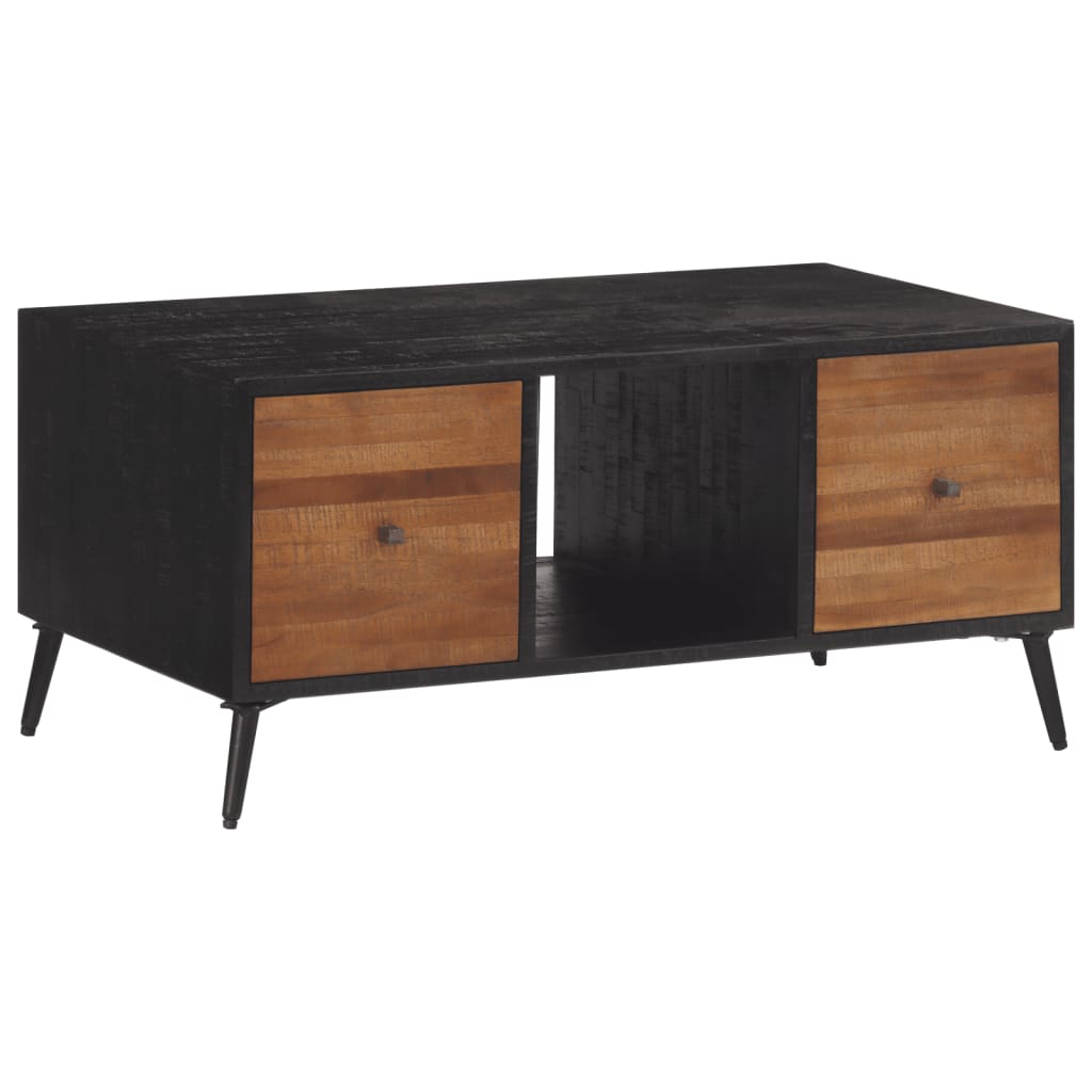 Salontafel 90x50x41 cm massief gerecycled teakhout is nu te koop bij PeponiXL, paradijselijk wonen!