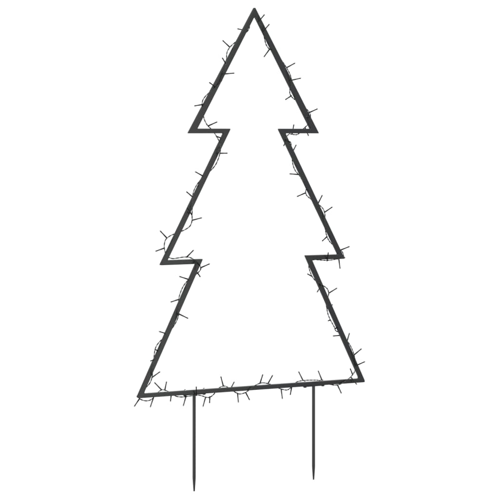 Kerstverlichting kerstboom met grondpinnen 80 LED's 60 cm is nu te koop bij PeponiXL, paradijselijk wonen!