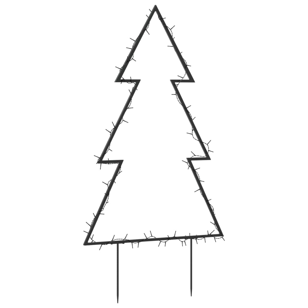 Kerstverlichting kerstboom met grondpinnen 80 LED's 60 cm is nu te koop bij PeponiXL, paradijselijk wonen!