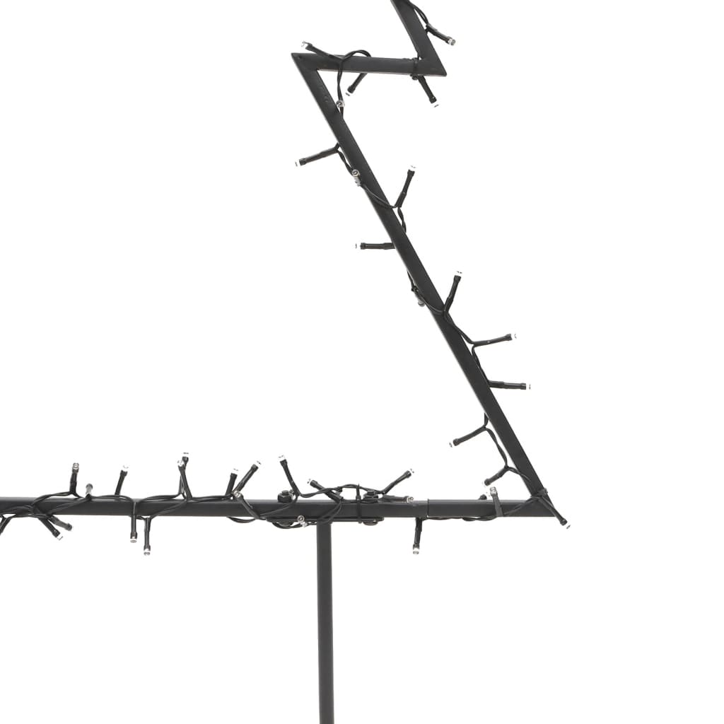 Kerstverlichting kerstboom met grondpinnen 80 LED's 60 cm is nu te koop bij PeponiXL, paradijselijk wonen!