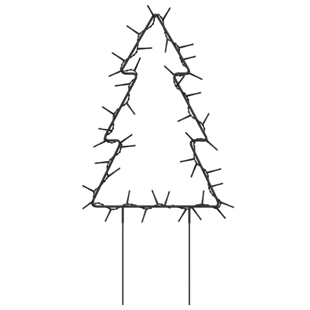 Kerstverlichting kerstboom 3 st met grondpinnen 50 LED's 30 cm is nu te koop bij PeponiXL, paradijselijk wonen!