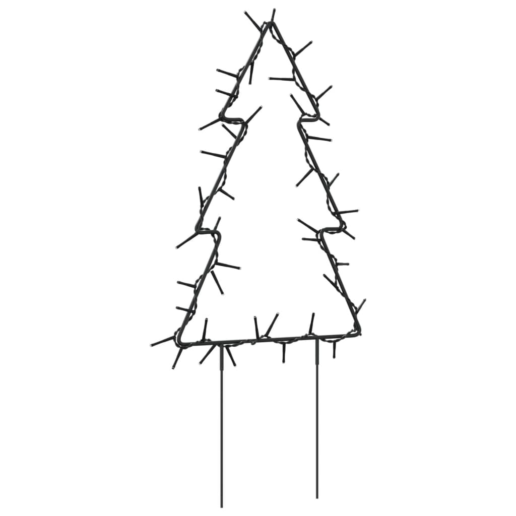 Kerstverlichting kerstboom 3 st met grondpinnen 50 LED's 30 cm is nu te koop bij PeponiXL, paradijselijk wonen!