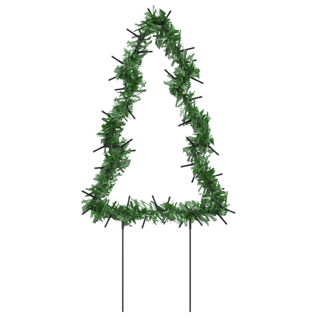 Kerstverlichting kerstboom 3 st met grondpinnen 50 LED's 30 cm is nu te koop bij PeponiXL, paradijselijk wonen!