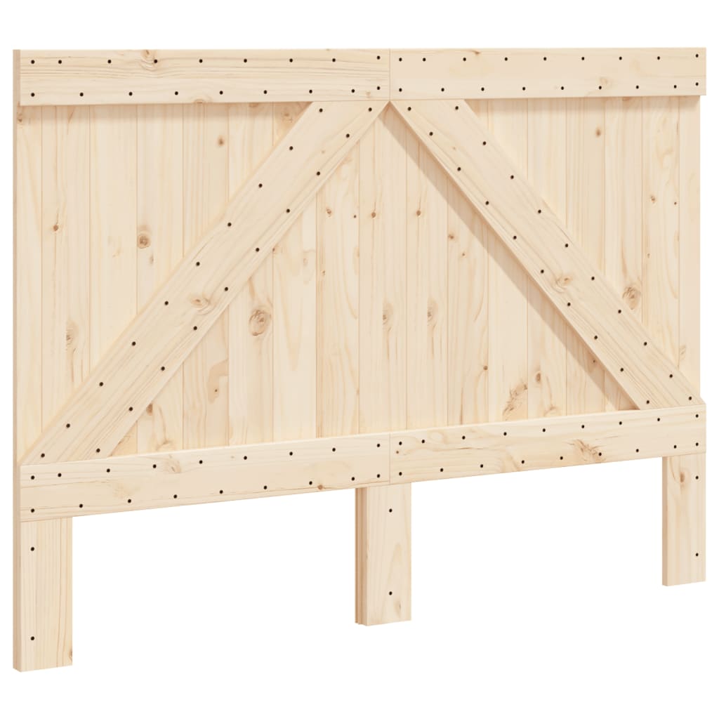 Hoofdbord 140x104 cm massief grenenhout is nu te koop bij PeponiXL, paradijselijk wonen!