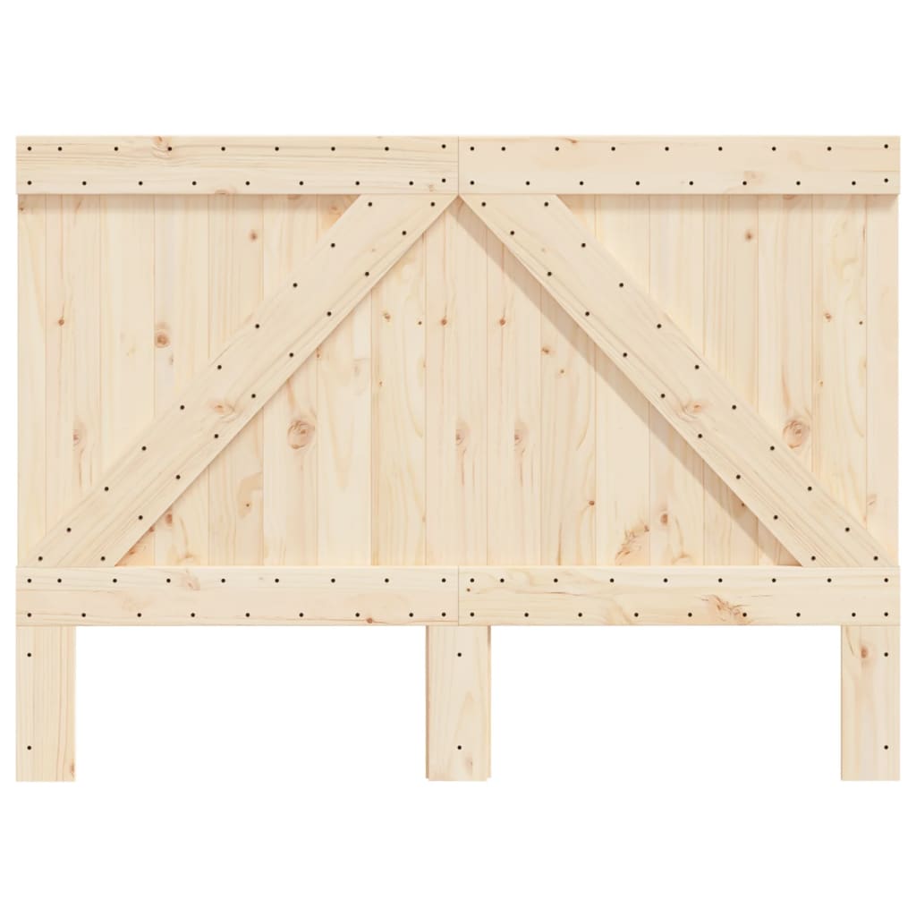 Hoofdbord 140x104 cm massief grenenhout is nu te koop bij PeponiXL, paradijselijk wonen!