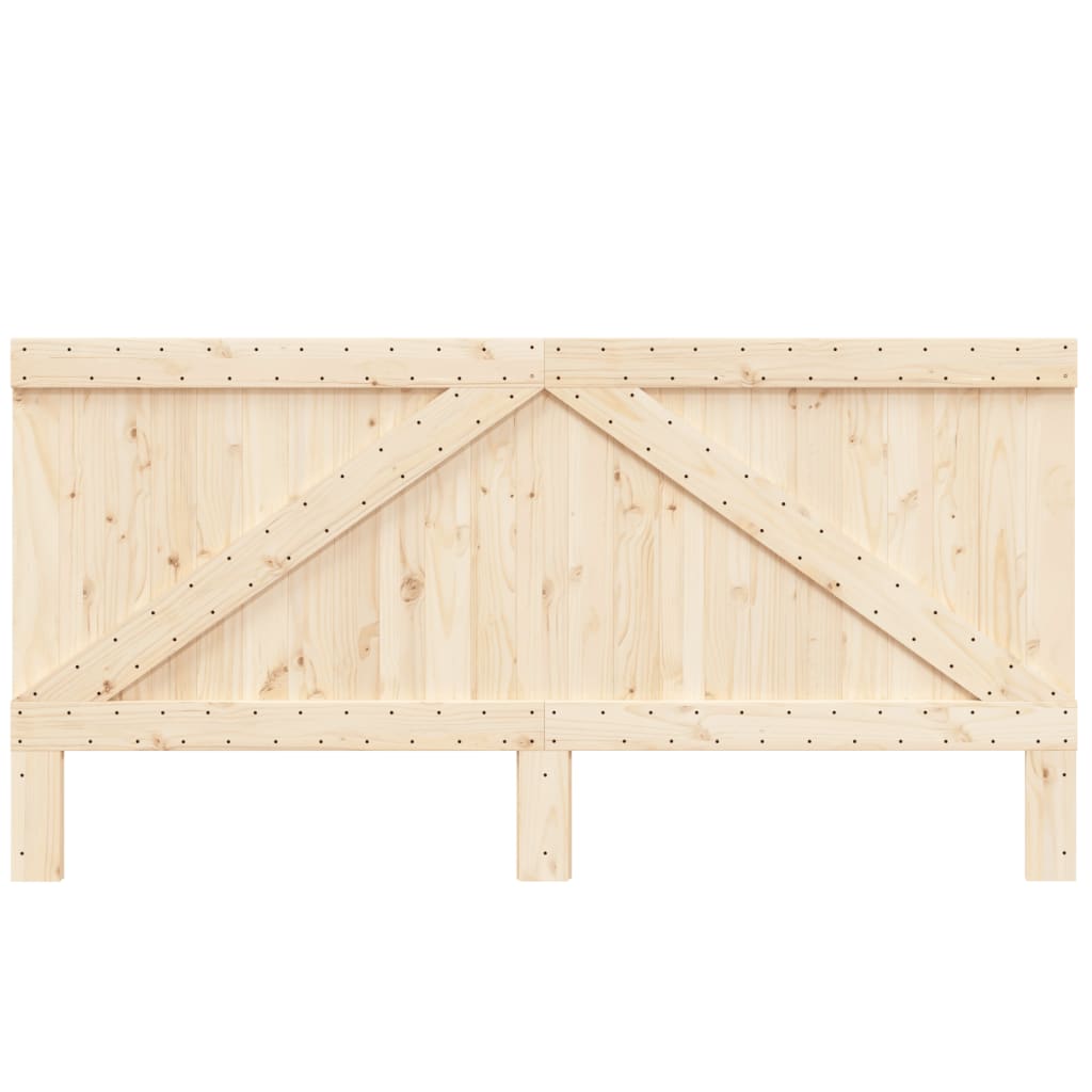 Hoofdbord 200x104 cm massief grenenhout is nu te koop bij PeponiXL, paradijselijk wonen!