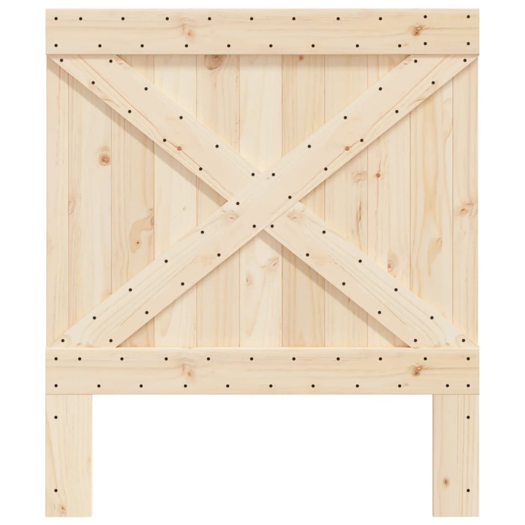 Hoofdbord 90x104 cm massief grenenhout is nu te koop bij PeponiXL, paradijselijk wonen!