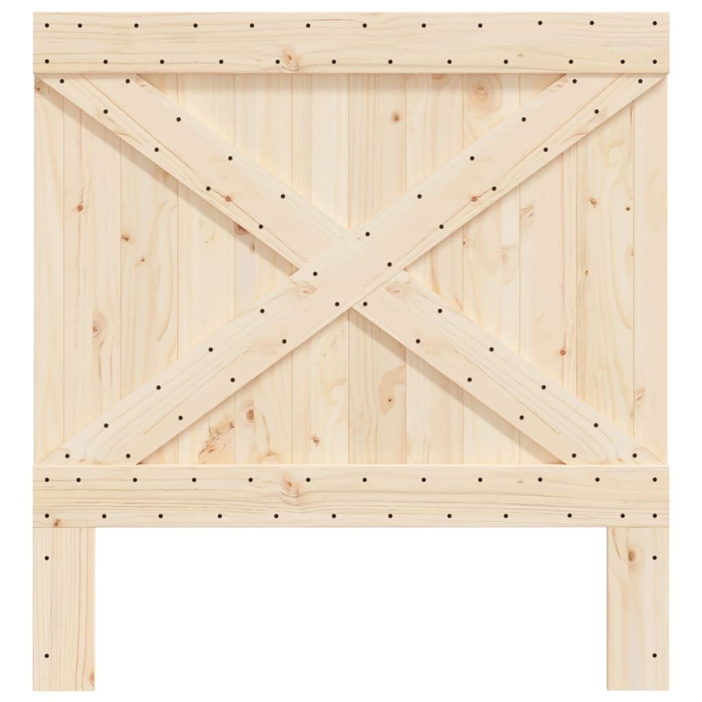 Hoofdbord 100x104 cm massief grenenhout is nu te koop bij PeponiXL, paradijselijk wonen!