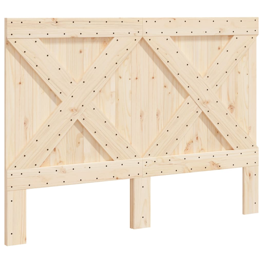 Hoofdbord 140x104 cm massief grenenhout is nu te koop bij PeponiXL, paradijselijk wonen!