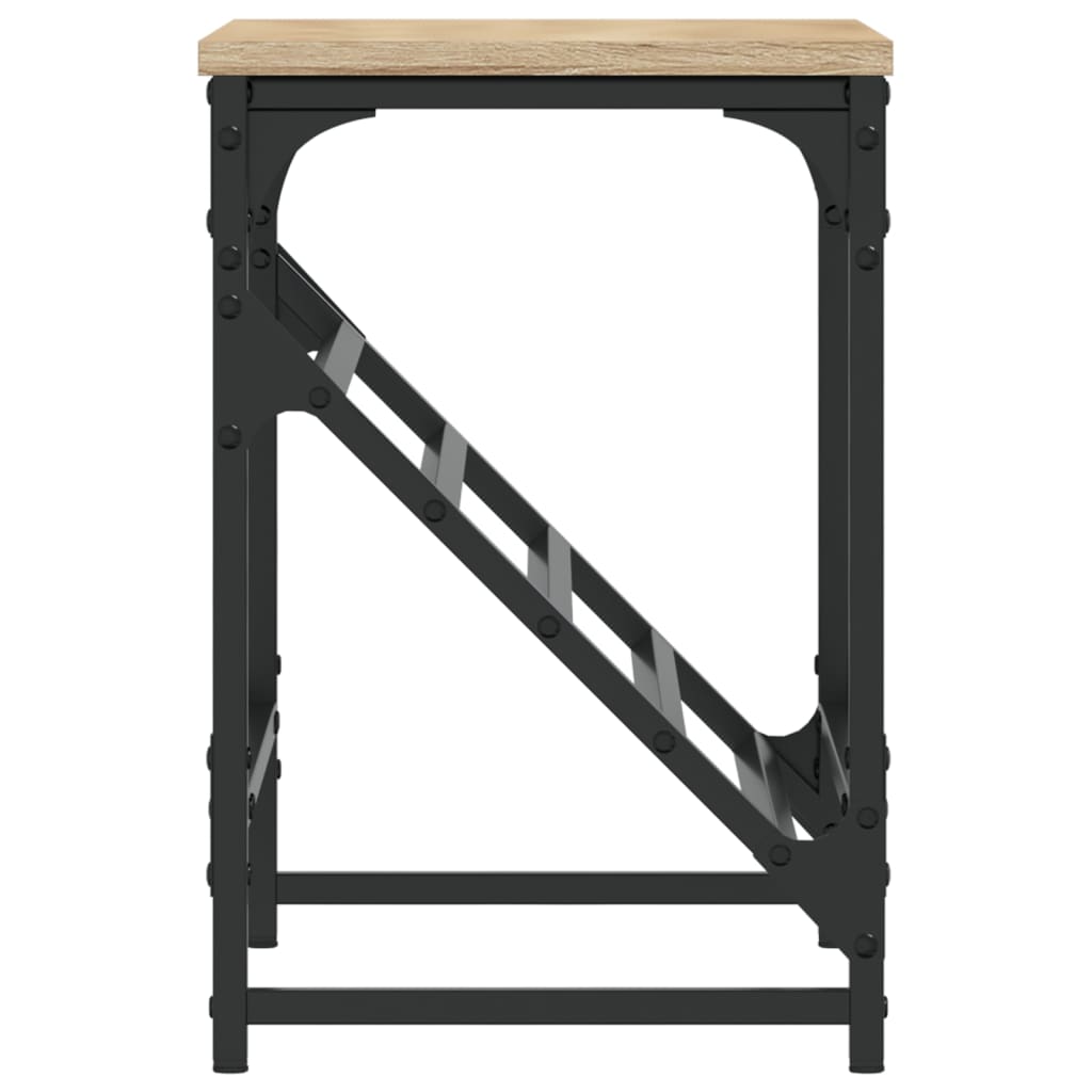 Schoenenrek 60x30x45 cm bewerkt hout sonoma eikenkleurig is nu te koop bij PeponiXL, paradijselijk wonen!