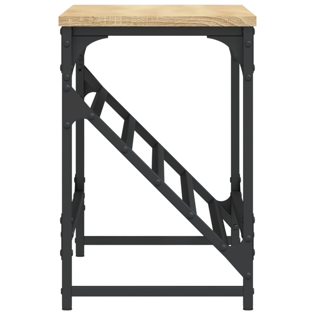 Schoenenrek 90x30x45 cm bewerkt hout sonoma eikenkleurig is nu te koop bij PeponiXL, paradijselijk wonen!
