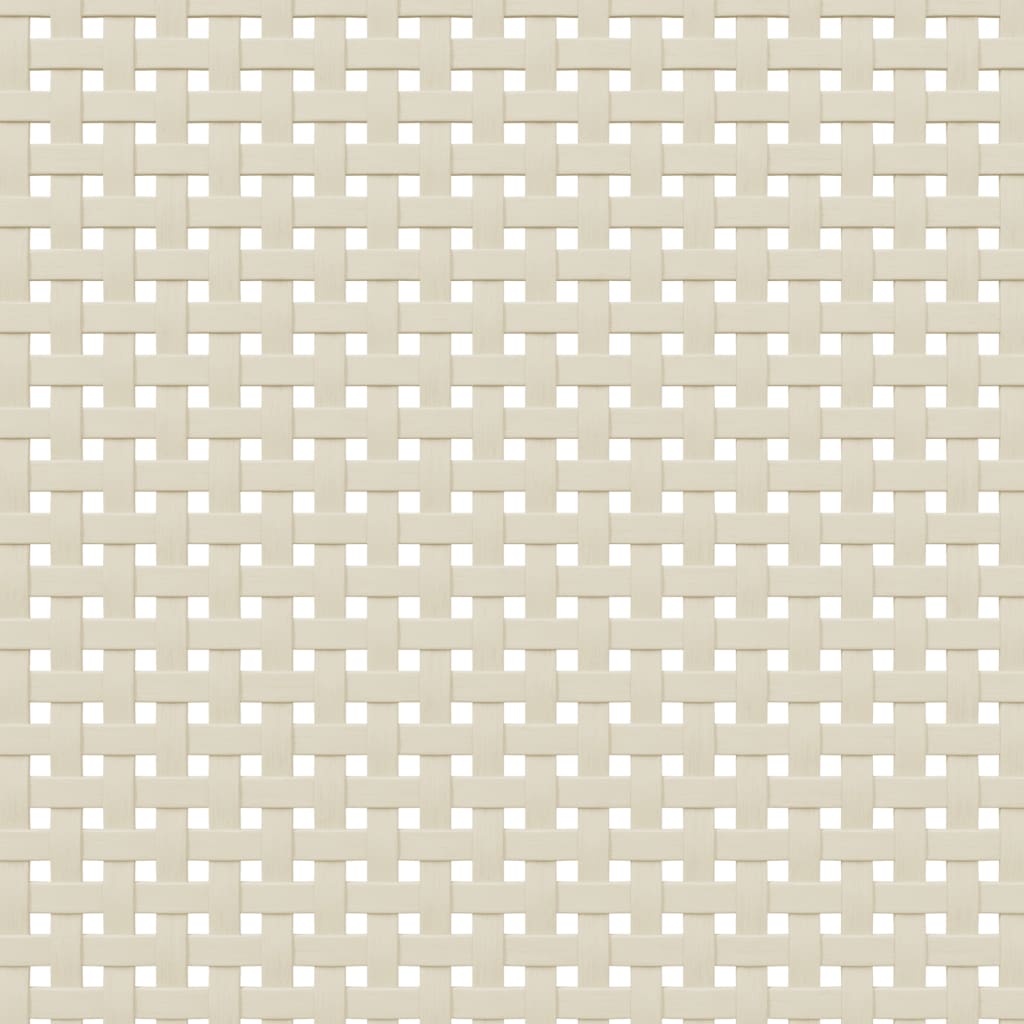 Hoge kast SENJA 90x40x112 cm rattan look massief grenenhout wit is nu te koop bij PeponiXL, paradijselijk wonen!