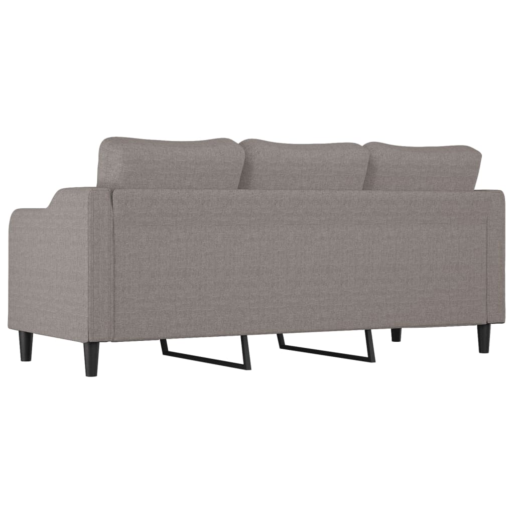 Driezitsbank 180 cm stof taupe is nu te koop bij PeponiXL, paradijselijk wonen!