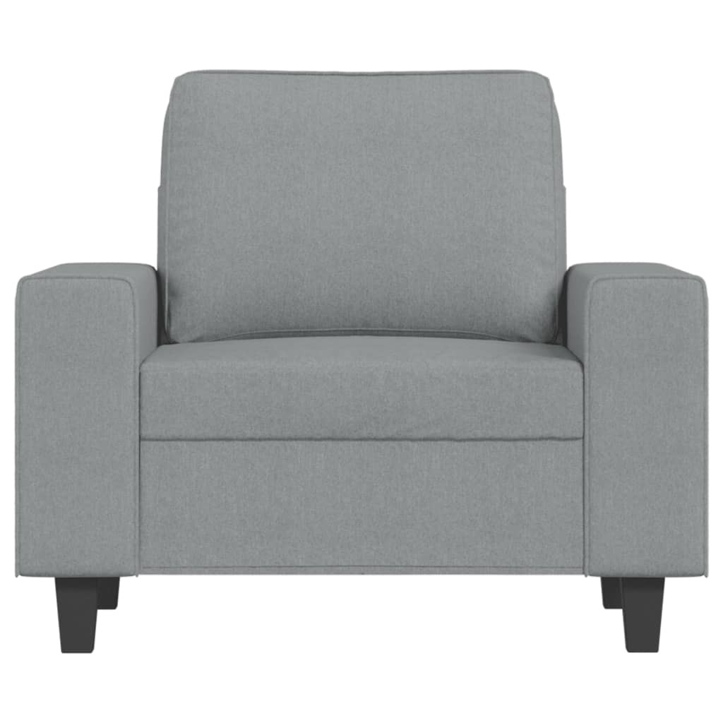 Fauteuil 60 cm stof lichtgrijs is nu te koop bij PeponiXL, paradijselijk wonen!
