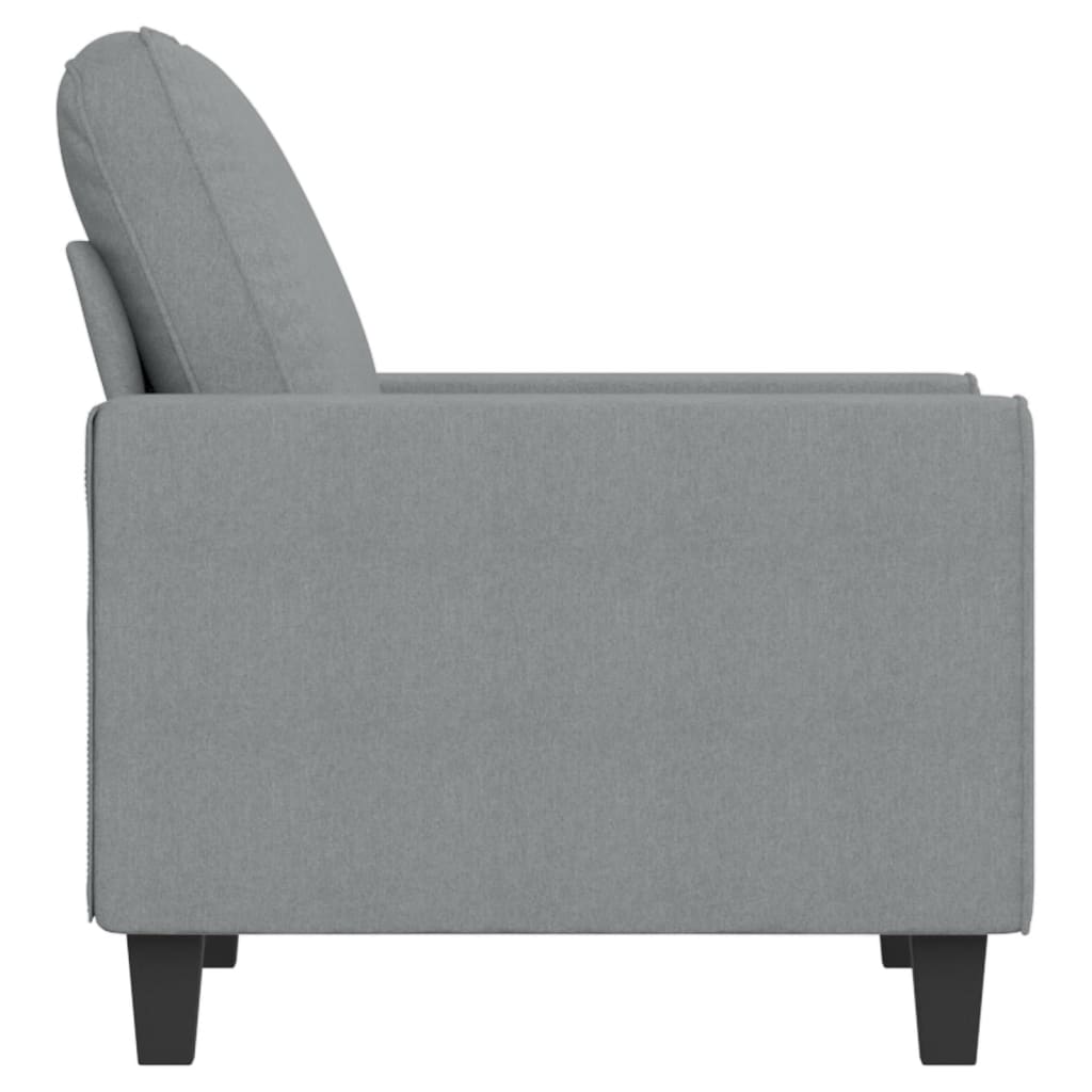 Fauteuil 60 cm stof lichtgrijs is nu te koop bij PeponiXL, paradijselijk wonen!