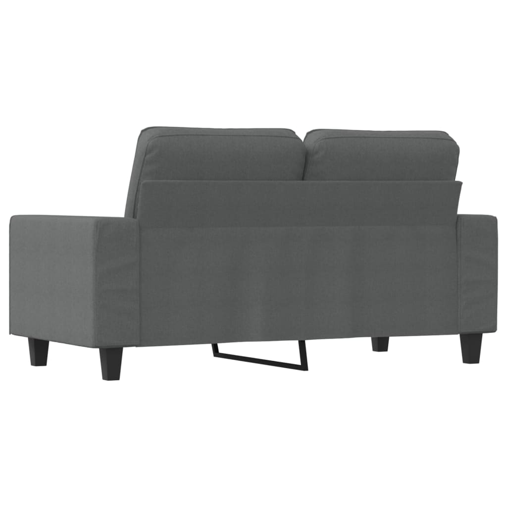 Tweezitsbank 120 cm stof donkergrijs is nu te koop bij PeponiXL, paradijselijk wonen!