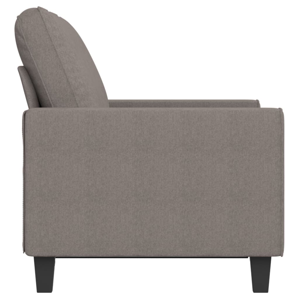 Tweezitsbank 120 cm stof taupe is nu te koop bij PeponiXL, paradijselijk wonen!
