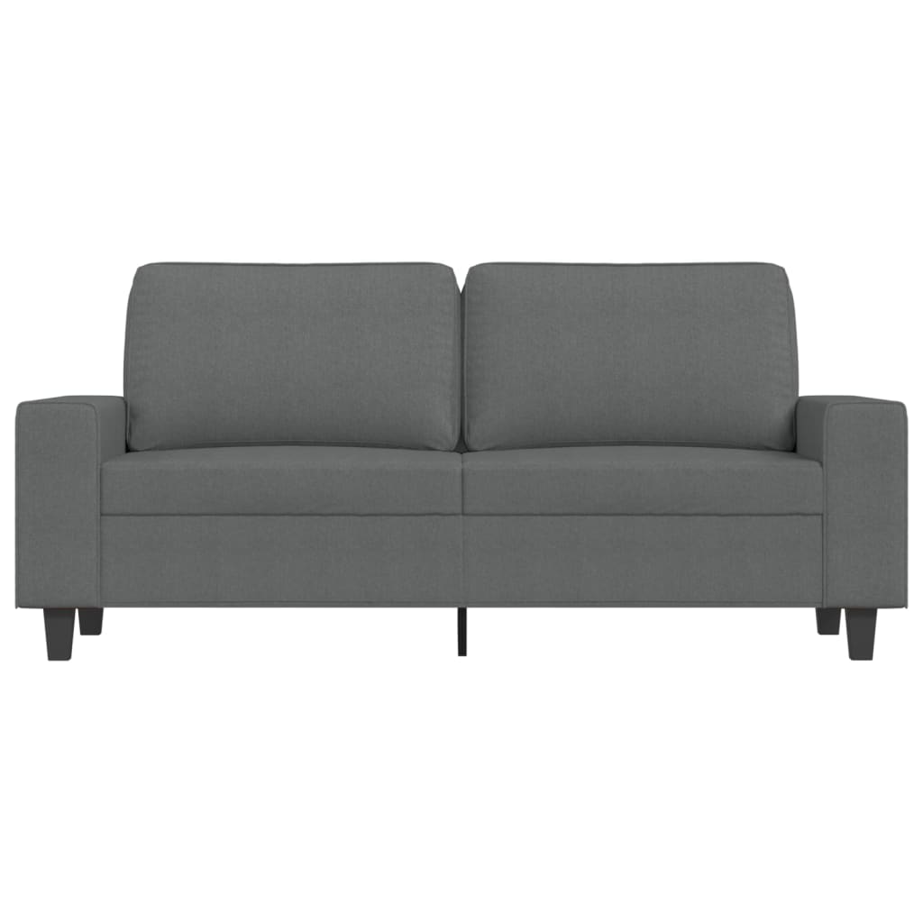 Tweezitsbank 140 cm stof donkergrijs is nu te koop bij PeponiXL, paradijselijk wonen!