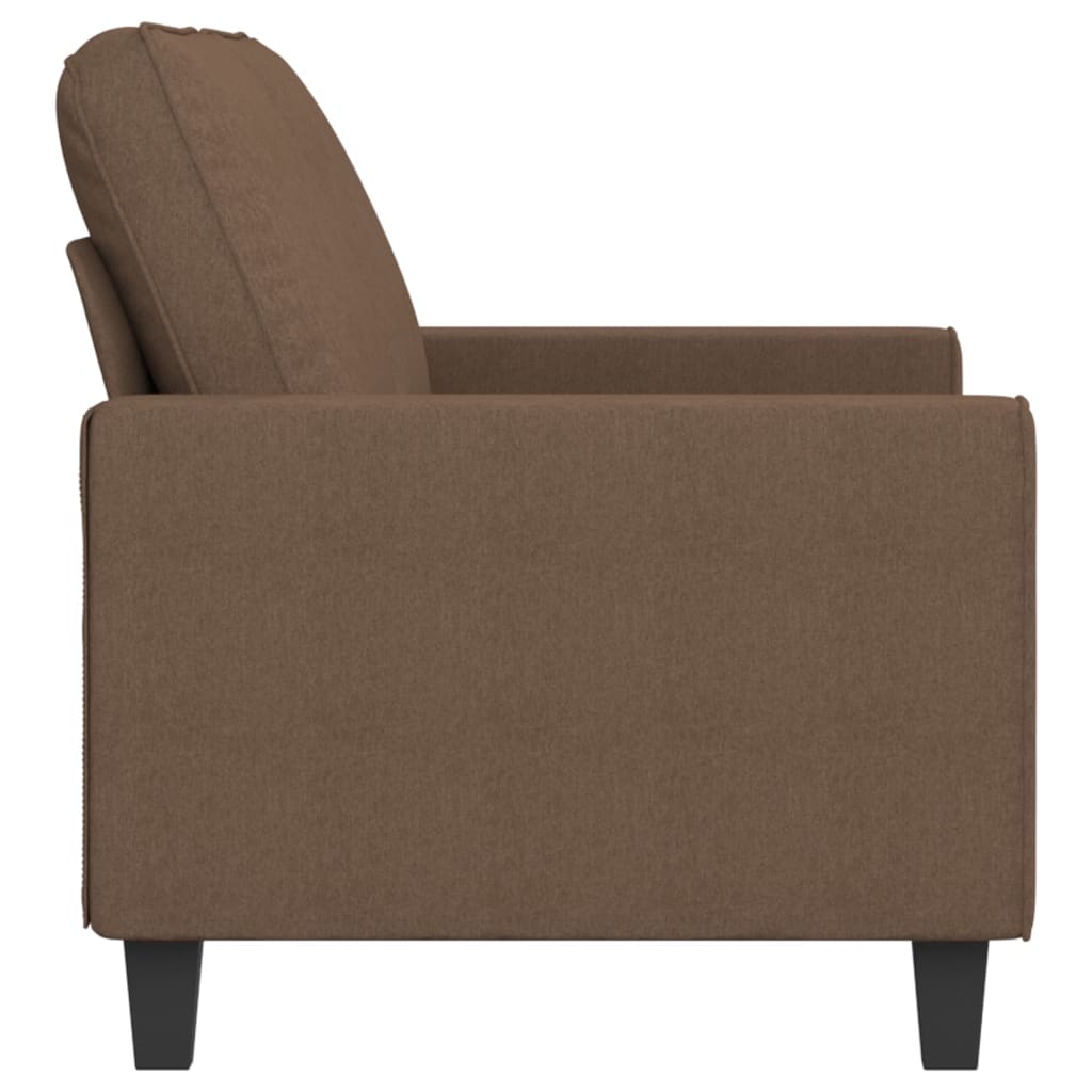 Tweezitsbank 140 cm stof bruin is nu te koop bij PeponiXL, paradijselijk wonen!