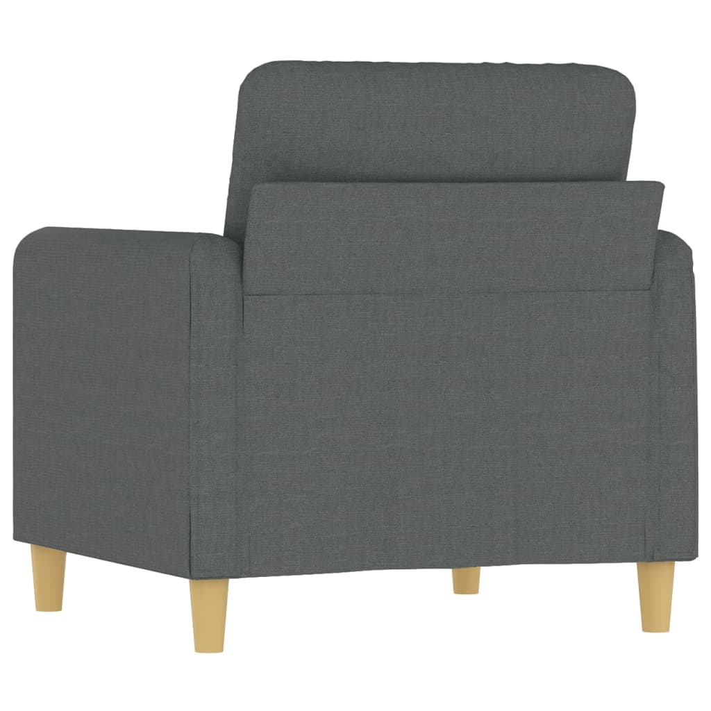 Fauteuil 60 cm stof donkergrijs is nu te koop bij PeponiXL, paradijselijk wonen!