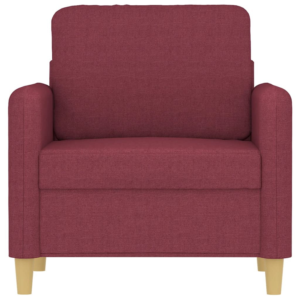 Fauteuil 60 cm stof wijnrood is nu te koop bij PeponiXL, paradijselijk wonen!