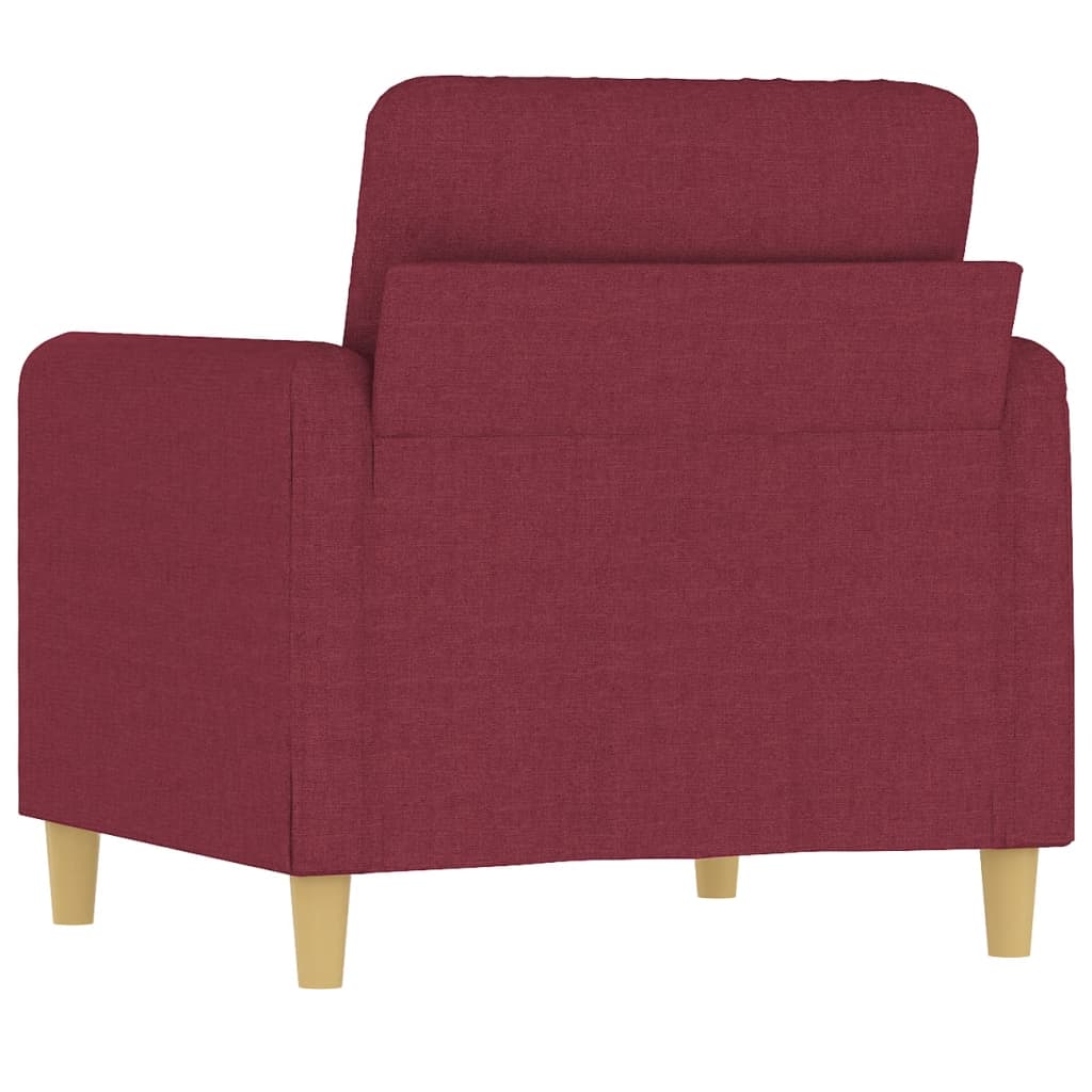 Fauteuil 60 cm stof wijnrood is nu te koop bij PeponiXL, paradijselijk wonen!