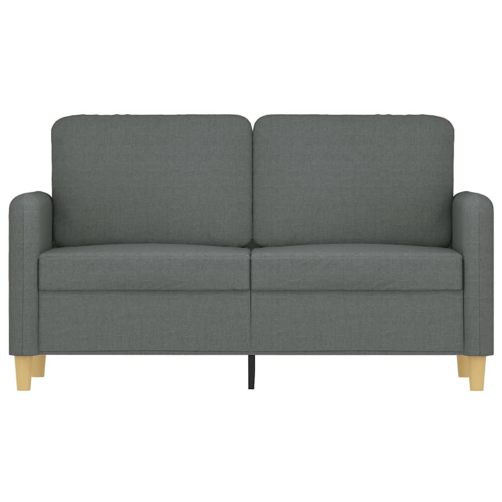 Tweezitsbank 120 cm stof donkergrijs is nu te koop bij PeponiXL, paradijselijk wonen!