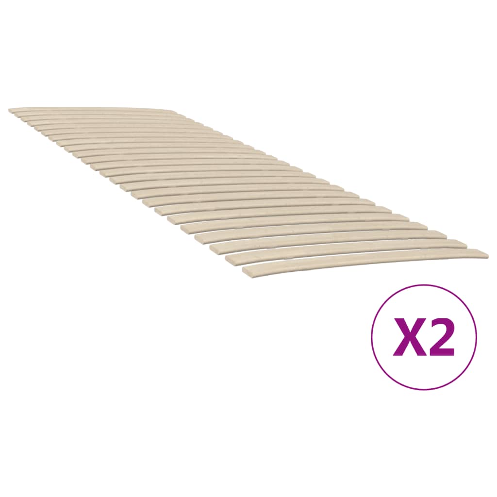 Lattenbodem met 48 latten 2 stuks 70x200 cm is nu te koop bij PeponiXL, paradijselijk wonen!