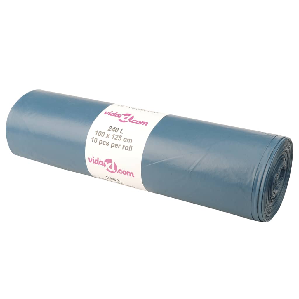 Vuilniszakken 100 st 240 l blauw is nu te koop bij PeponiXL, paradijselijk wonen!