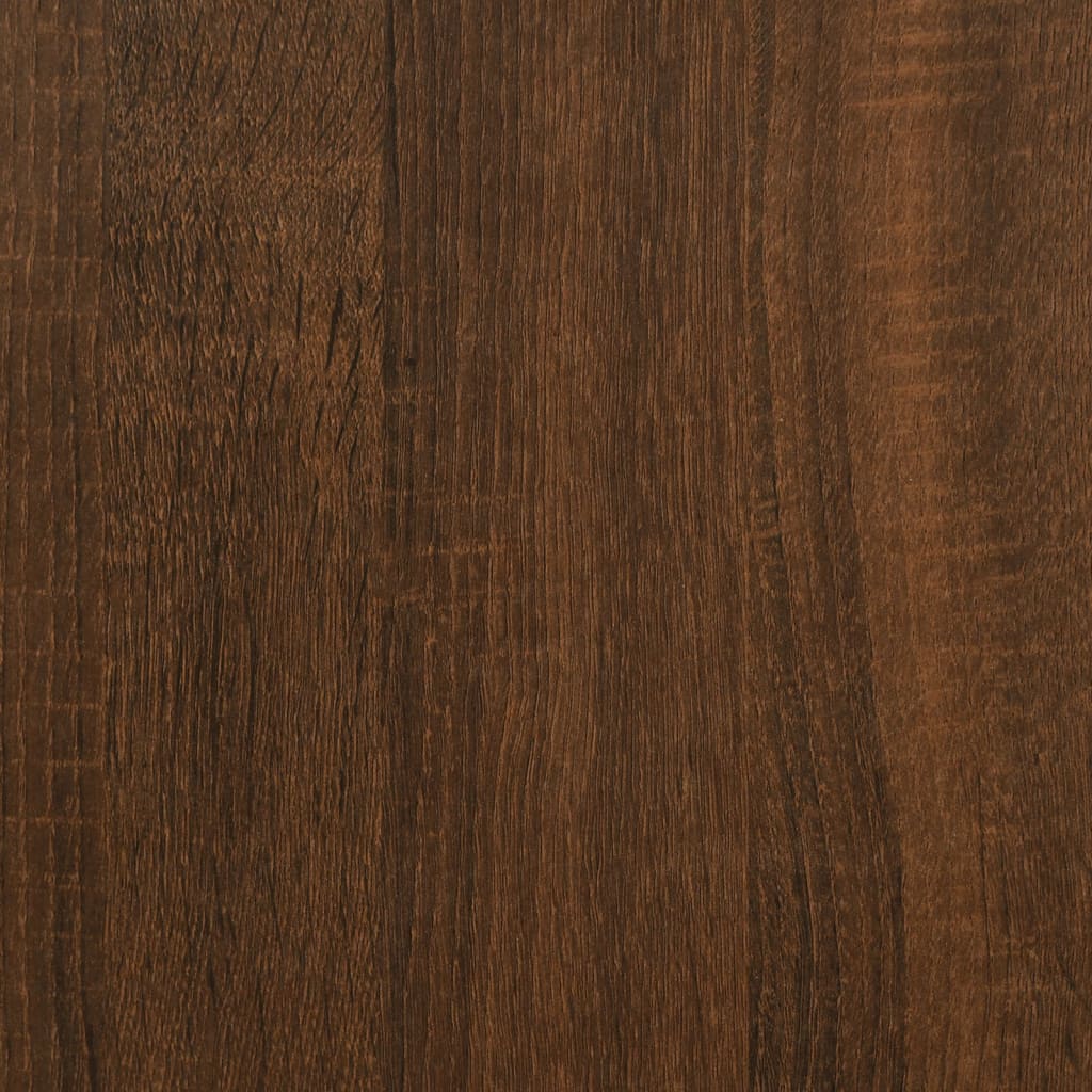 Opbergbankje 62x42x46 cm bewerkt hout bruin eikenkleur is nu te koop bij PeponiXL, paradijselijk wonen!